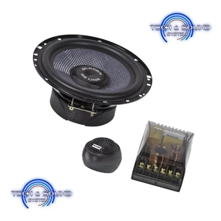 GLADEN RS 165 speed-G2 altoparlanti a 2 vie, woofer da 165mm, 2x 150/100 Watt, 3 Ohm