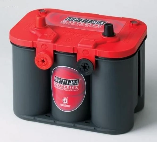 OPTIMA RTU-4.2 RED TOP Tensione 12v e 50Ah per usi gravosi