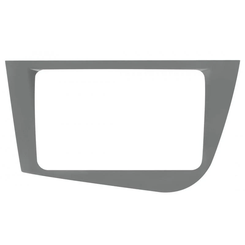 Phonocar 03217 Mascherina 2 DIN per Leon 05-15 colore grigio