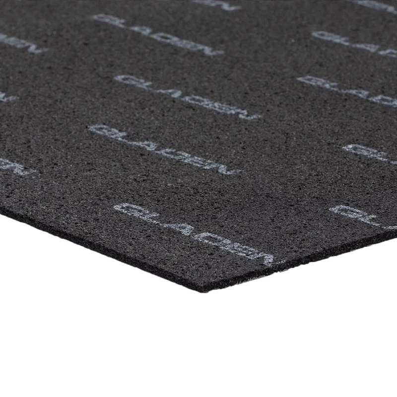 GLADEN Aero-Foam Guaina insonorizzante Schiuma solida con un adesivo posteriore di 5mm (2 pezzi)