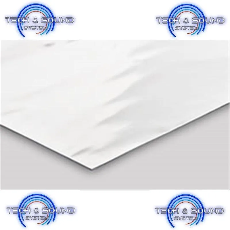 GLADEN aero-extreme Guaina insonorizzante resistente all'acqua Alluminio 0,3mm / Butile 1,0mm (2 pezzi)