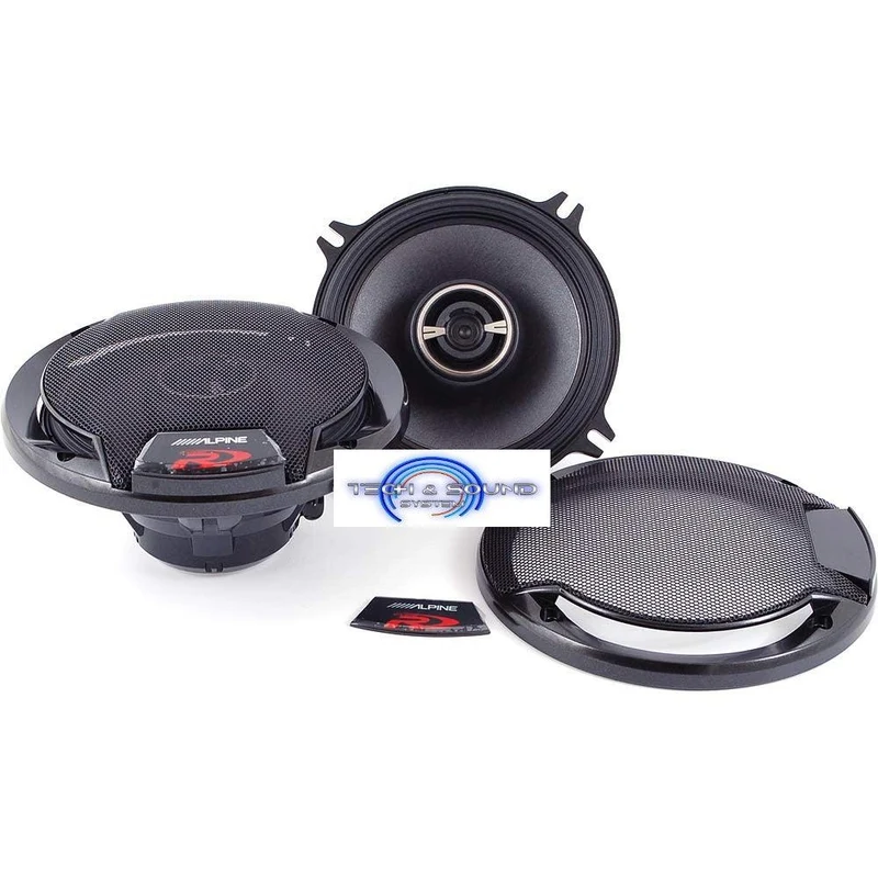 Alpine SPR-50 Altoparlanti coassiali a 2 vie 13 cm (5'') 270W 4 Ohm COPPIA
