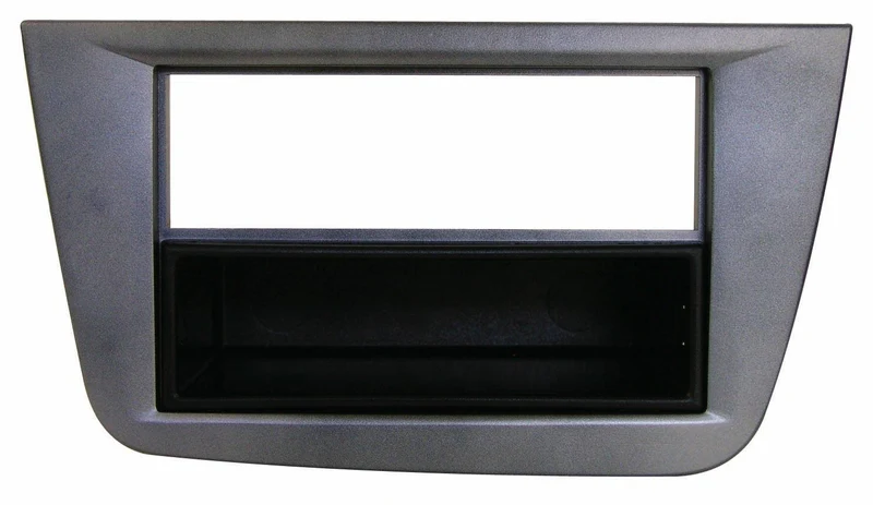 Phonocar 03316 Mascherina 1-2 DIN per Seat Altea colore grigio
