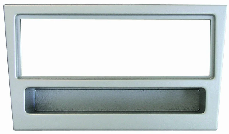 Phonocar 03292 Mascherina 1 DIN per Agila-Corsa-Meriva-Vivaro-New Traffic-Vagon-R Colore argento
