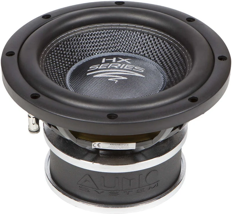 AUDIO SYSTEM HX 08 SQ Subwoofer HIGH END 8" 200 mm 4 ohm 250W RMS