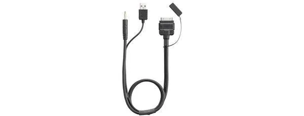 Pioneer CA-IW51V Cavo di connessione jack 3.5mm + USB per iPod/iPhone (audio e video)