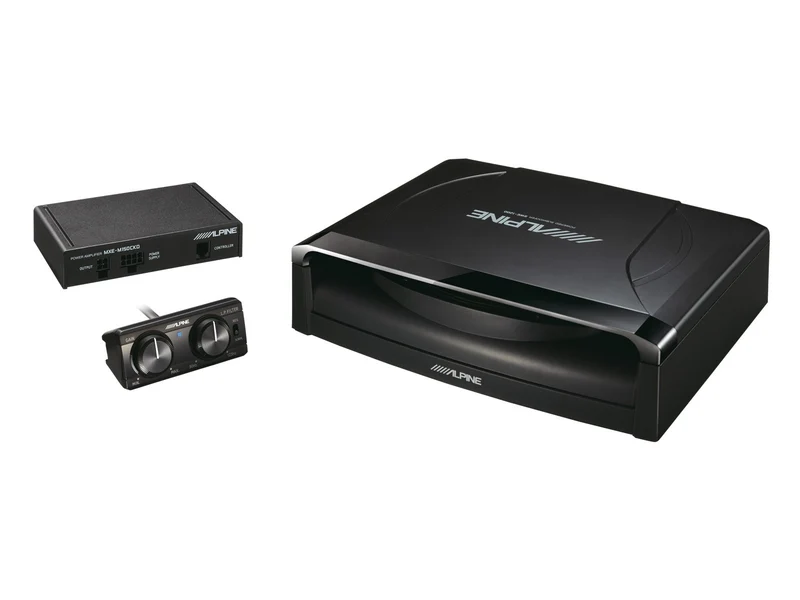 Alpine SWE-1200 Subwoofer sottosedile Amplificato in cassa da 20cm (8") 150W