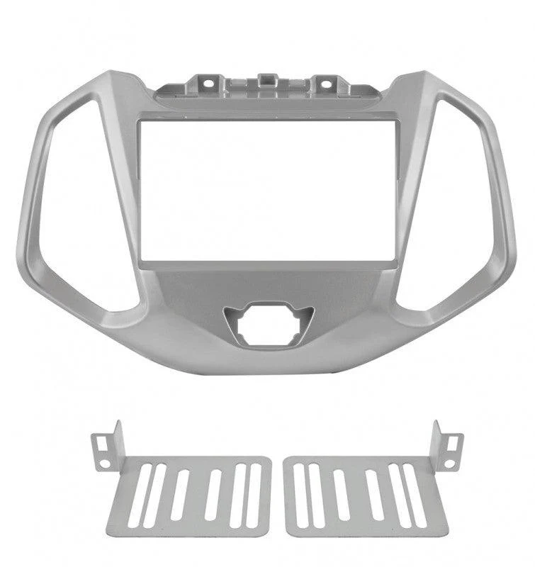 Phonocar 03737 Mascherina 2 Din per Ford Ecosport 14- colore argento