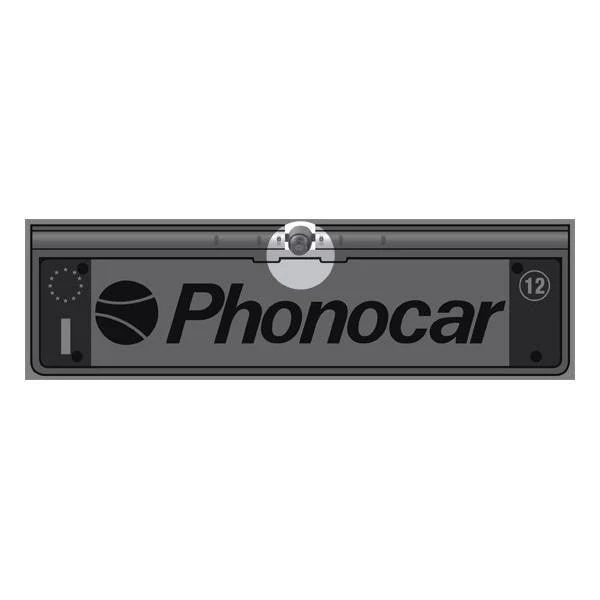Phonocar VM270 Porta Targa con retrocamera integrata CMD