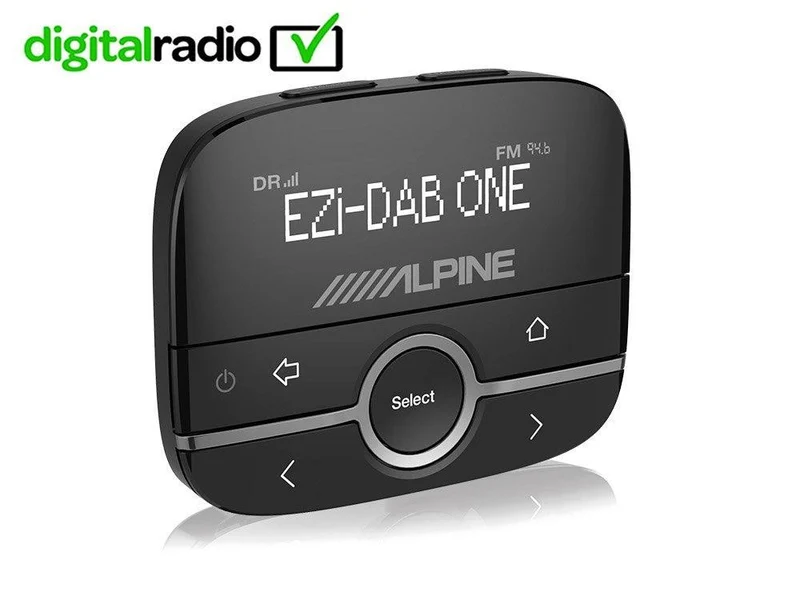 Alpine EZi-DAB-ONE Ricevitore universale DAB /DAB+ con AUX-IN