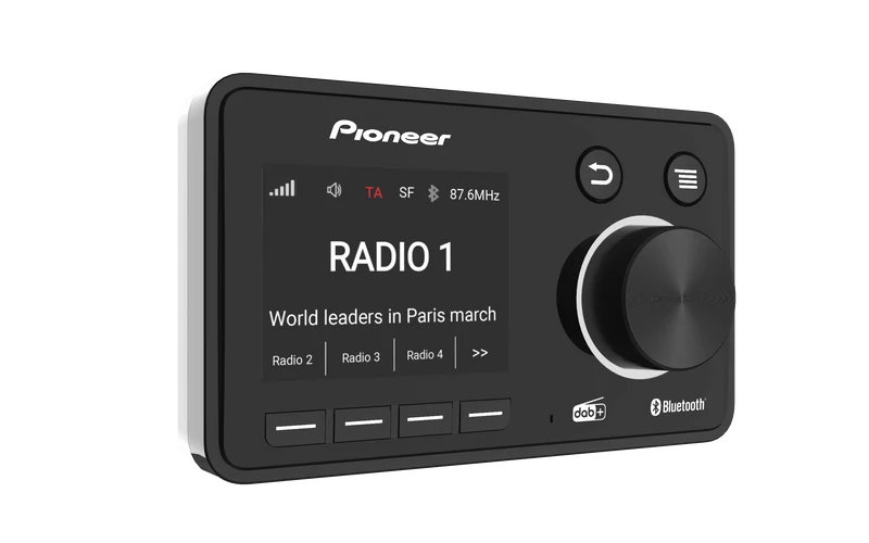Pioneer SDA-11DAB Adattatore radio digitale DAB+ con Bluetooth e modulatore FM