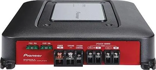 Pioneer GM-A3702 Amplificatore 2 canali per auto collegabile a ponte 95 W x 2 (2 Ω) RMS - 500W