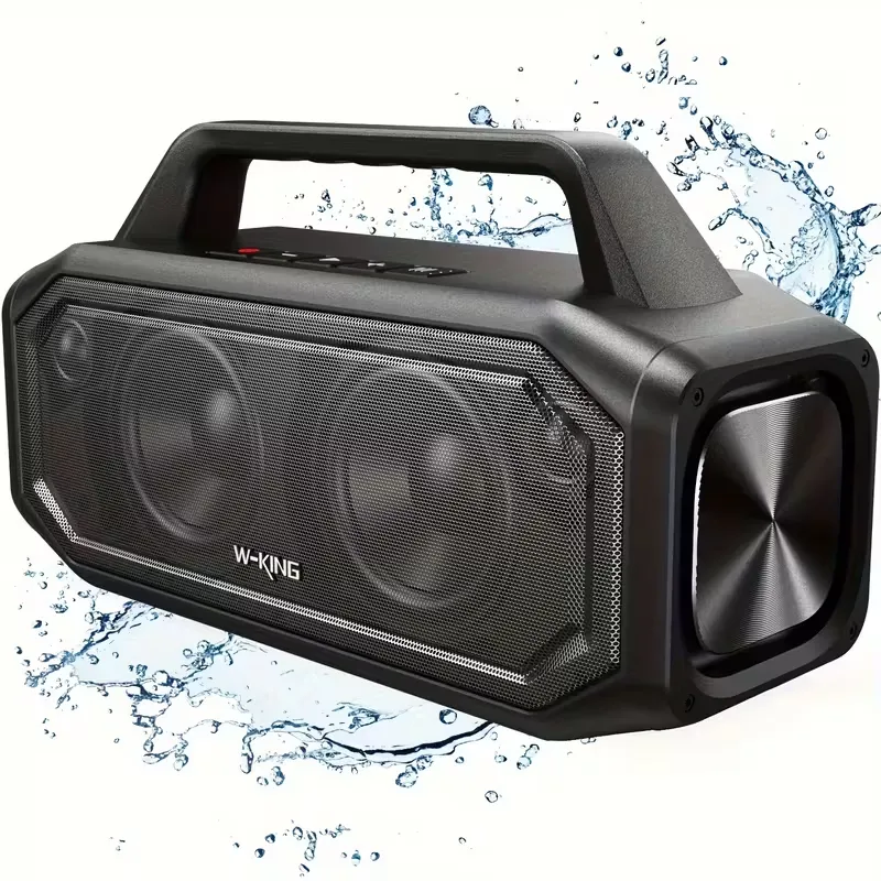 W-KING BT261-2 60W RMS Outdoor Bluetooth Party Speaker with Deep Bass (80W Peak)