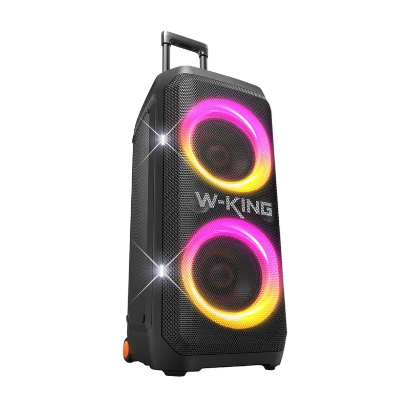 W-KING T12 270W RMS Powerful Bluetooth Party Speaker with Subwoofer Bass (370W Peak)