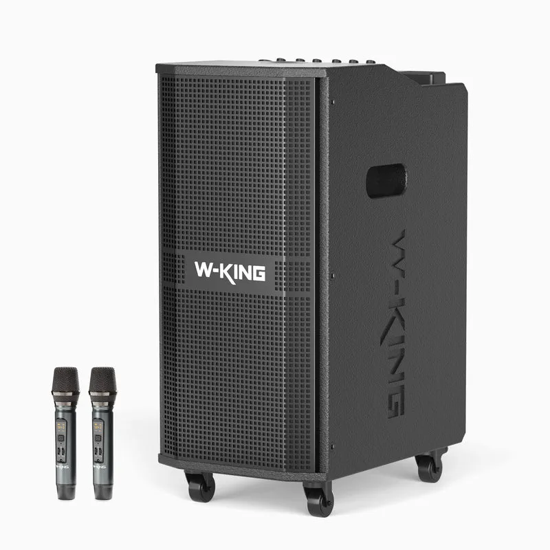 W-KING K20 Pro Karaoke Bluetooth Speaker with Wireless Microphone