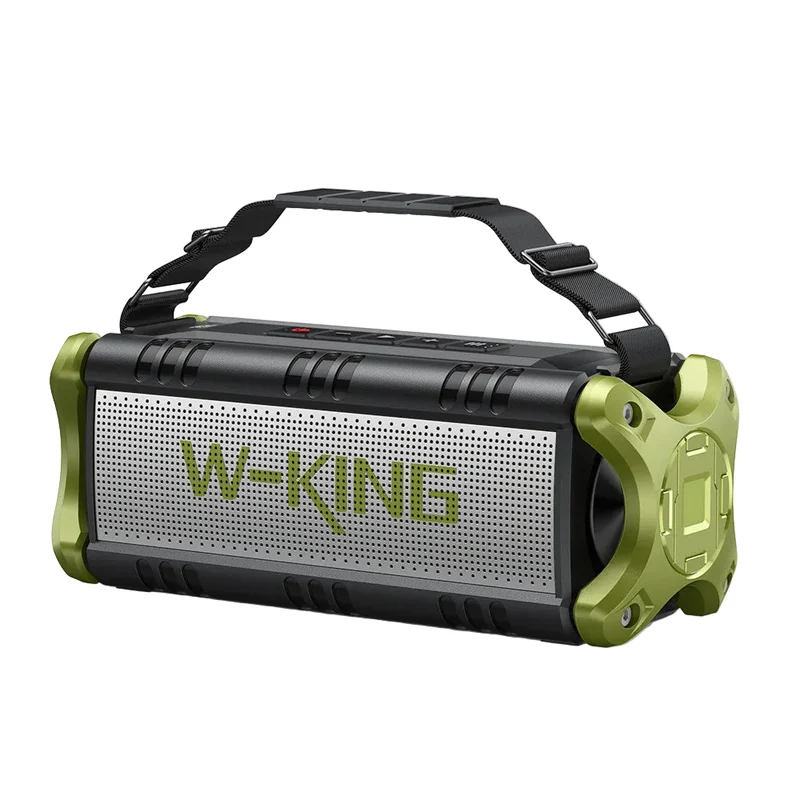 W-KING D8 50W RMS Outdoor Bluetooth Speaker with Deep Bass (90W Peak)