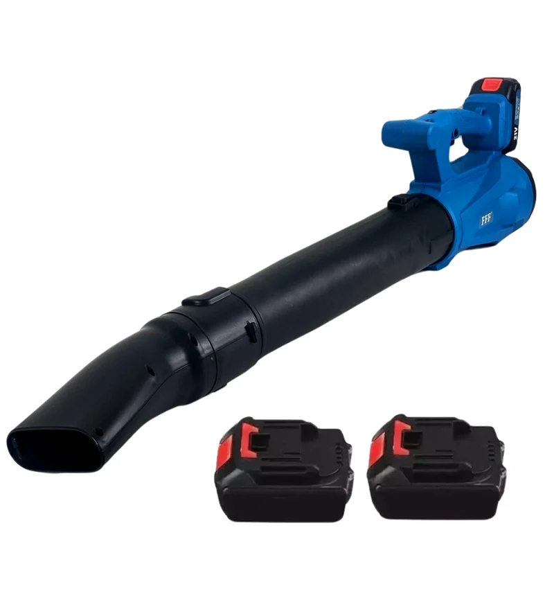 Soffiatore Batteria Potente 6 Velocita' 2 Batterie 48V Foglie Giardino Campeggio