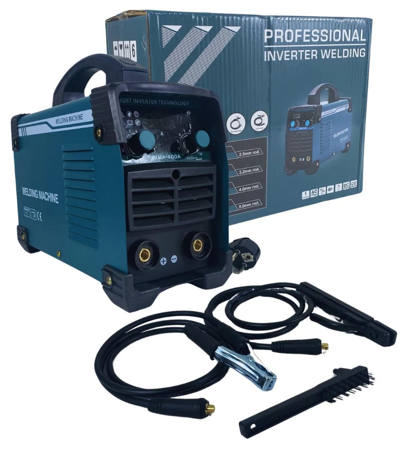 Saldatrice Inverter Elettrica Saldatore IGBT ad Elettrodo 400 Ampere Accessori