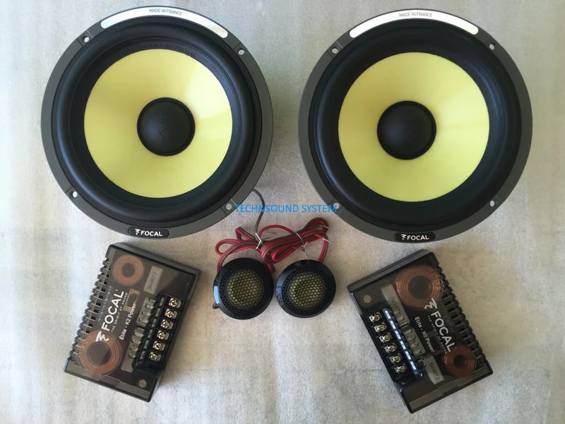 Focal ES130K kit Altoparlanti 2 vie 5" (130mm) in Kevlar® 100W RMS 2 ways speakers