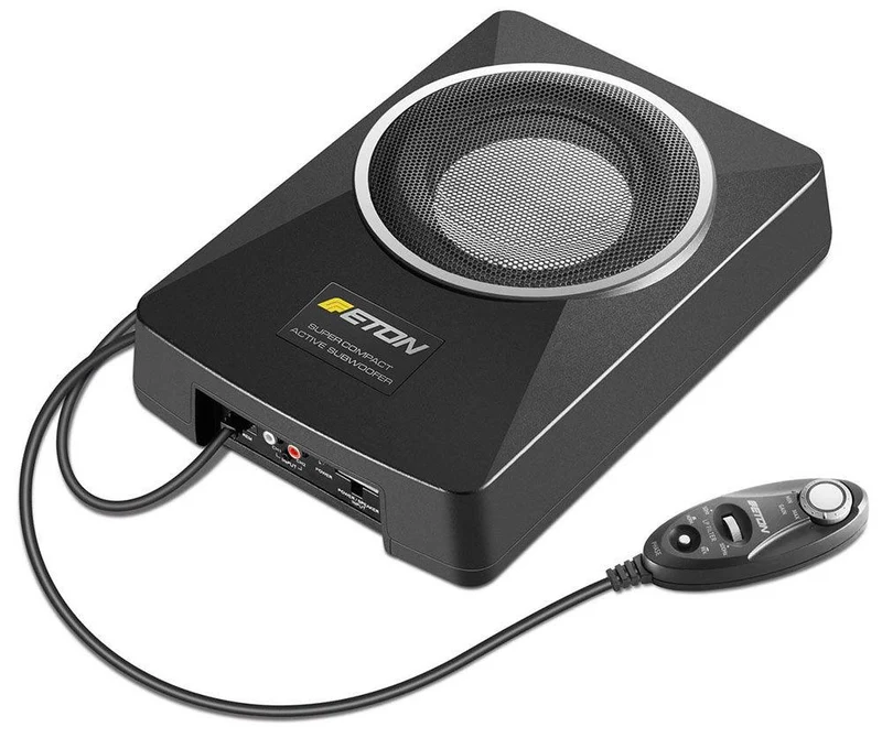 ETON USB 6AR Subwoofer attivo da 16 cm, molto compatto, 160 watt max @ 2 x 2 ohm