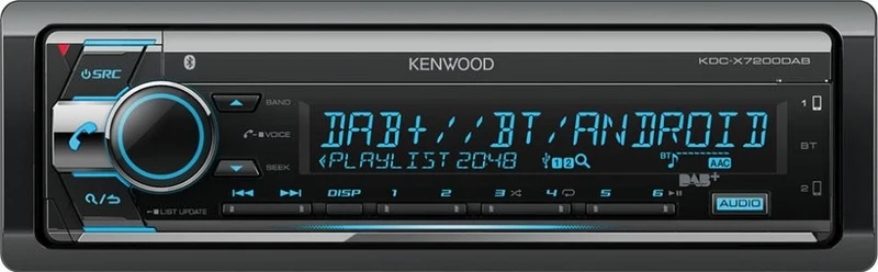 Kenwood KDC-X7200DAB autoradio con DAB + Spotify, Bluetooth, lettore di CD, 2x USB, AUX-IN