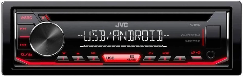 JVC KD-R492 autoradio 1 DIN sintolettore CD con USB/AUX frontali