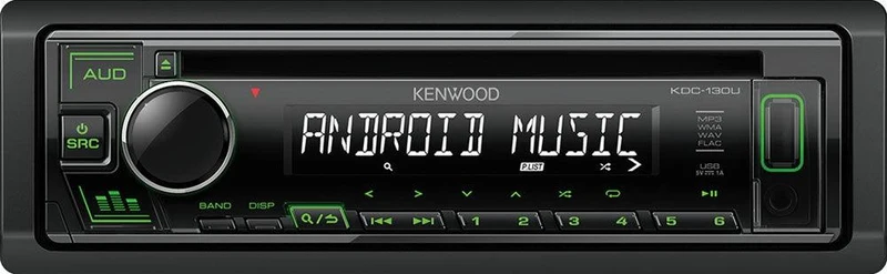 Kenwood KDC-130UG autoradio 1 DIN CD con AUX frontale / autoradio USB anteriore