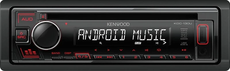 Kenwood KDC-130UR autoradio 1 DIN CD con AUX frontale / autoradio USB anteriore