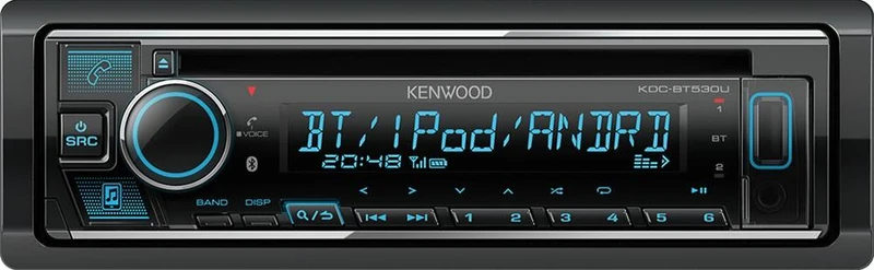 Kenwood KDC-BT530U autoradio 1 din CD con Bluetooth integrato