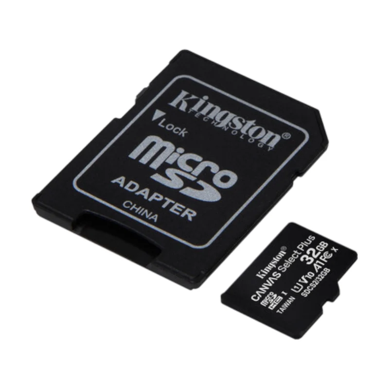 Kingston microSDXC Canvas Select Plus 100 MB/s + SD adapter