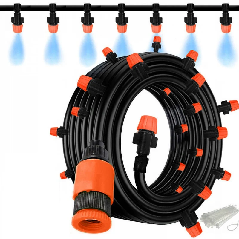Sistema di Irrigazione a Goccia DIY Set Completo 10 Metri Giardino Balcone