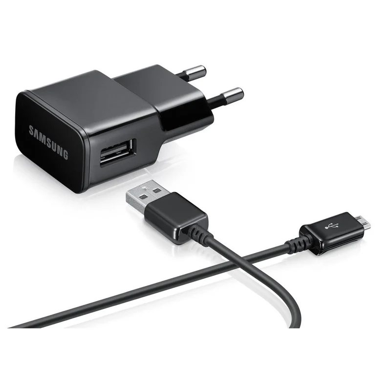 Samsung Fast Charger + Micro USB Kabel 1 meter - Zwart ETA-U90EBE 2A