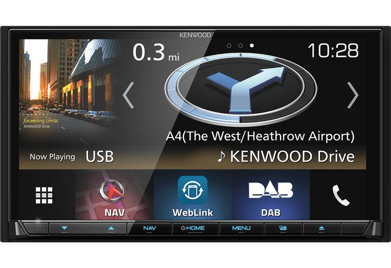 Kenwood DNX8180DABS autoradio 2 DIN con DAB+, Apple carplay, Android Auto, Spotify, Bluetooth