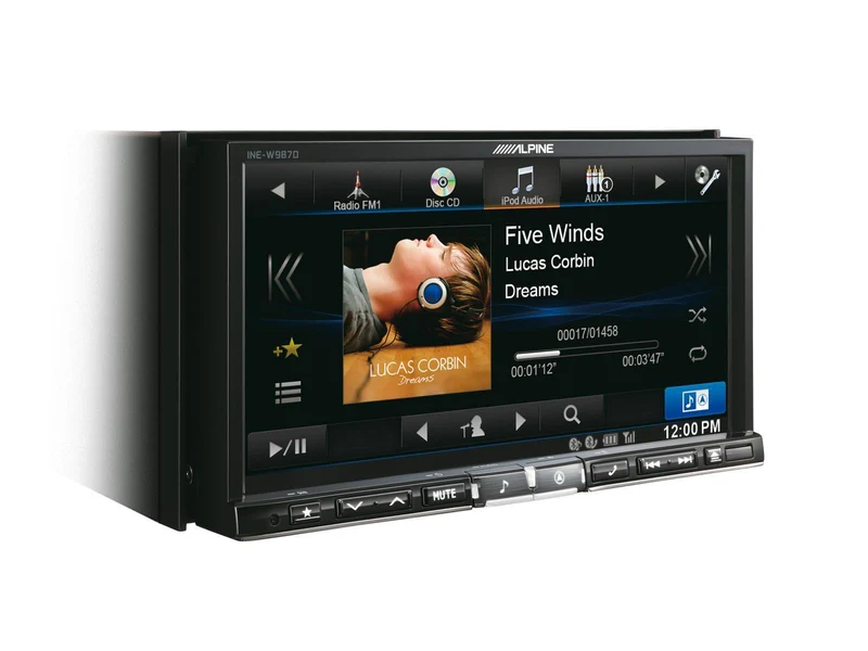 Alpine INE-W987D Media Station 7'' con Navi, Bluetooth e DAB *EX-DEMO* USATO
