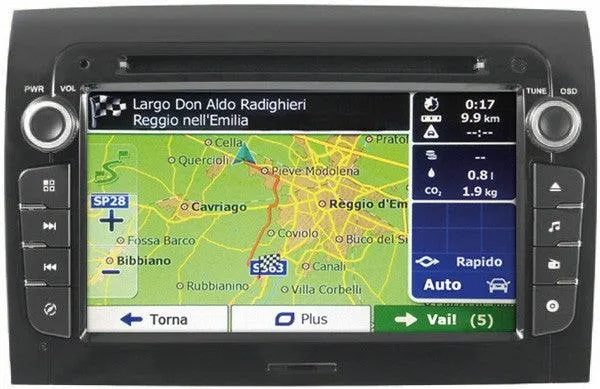 Phonocar VM102 autoradio 2 din custom per Fiat Ducato, Citroen Jumpy, Peugeot Boxer