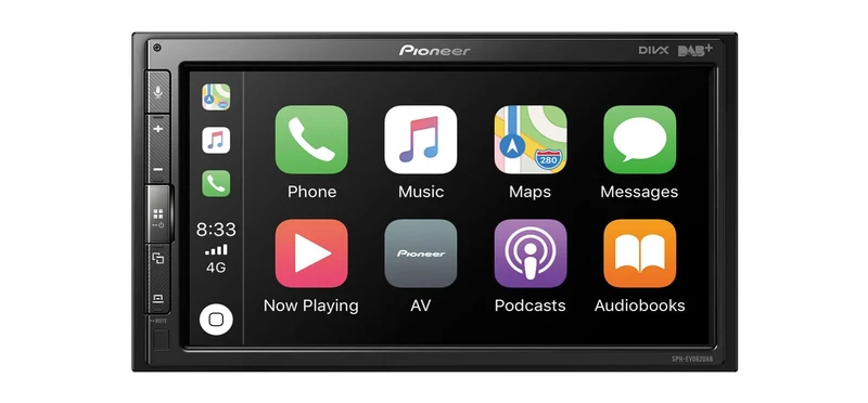 Pioneer SPH-EVO62DAB Autoradio 2 DIN modulare Bluetooth, Apple CarPlay e Android Auto