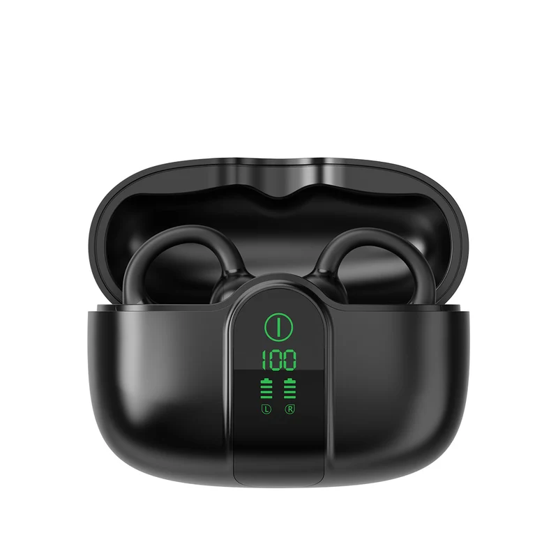 Blackview AirBuds 15 – Auricolari OWS Clip | Bluetooth 6.0, Display LED, IPX5