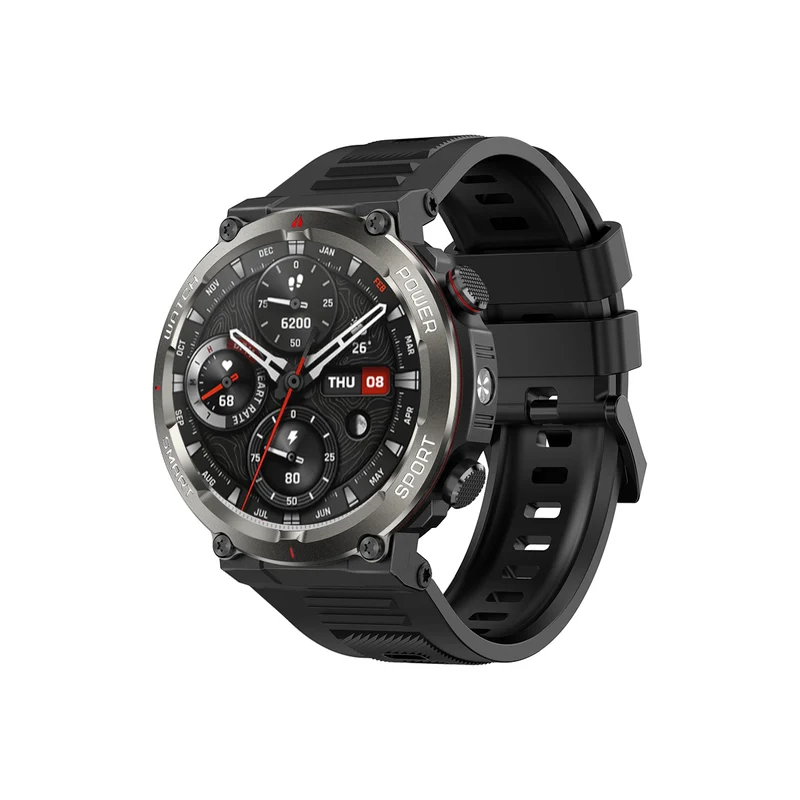 Blackview W50 Pro – Smartwatch Robusto IP68 | Torcia LED, 1,45"