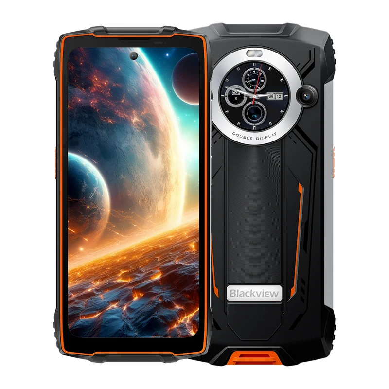 Blackview BV8200 – Smartphone Robusto 4G | Doppio Schermo 6,5"+1,3", 8800 mAh, 12+256 GB