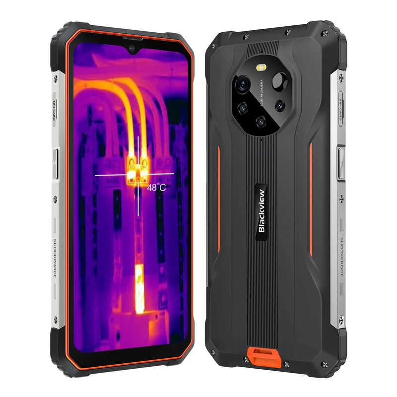 Blackview BL8800 Pro – Smartphone Robusto 5G IP68/IP69K | Termocamera FLIR®, 8380 mAh, 8+128 GB