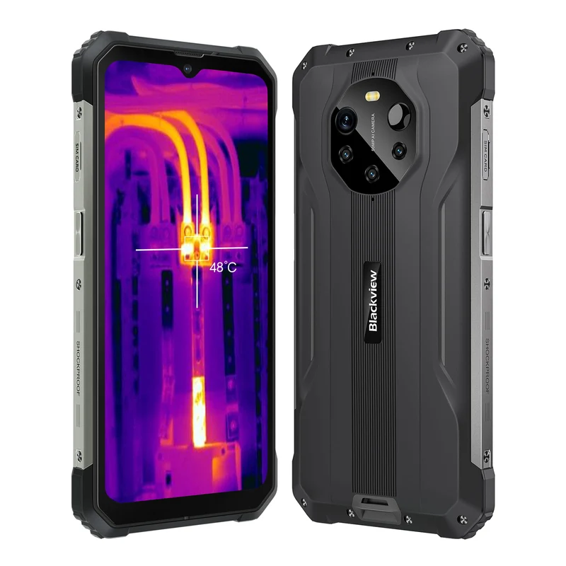 Blackview BL8800 Pro – Smartphone Robusto 5G IP68/IP69K | Termocamera FLIR®, 8380 mAh, 8+128 GB