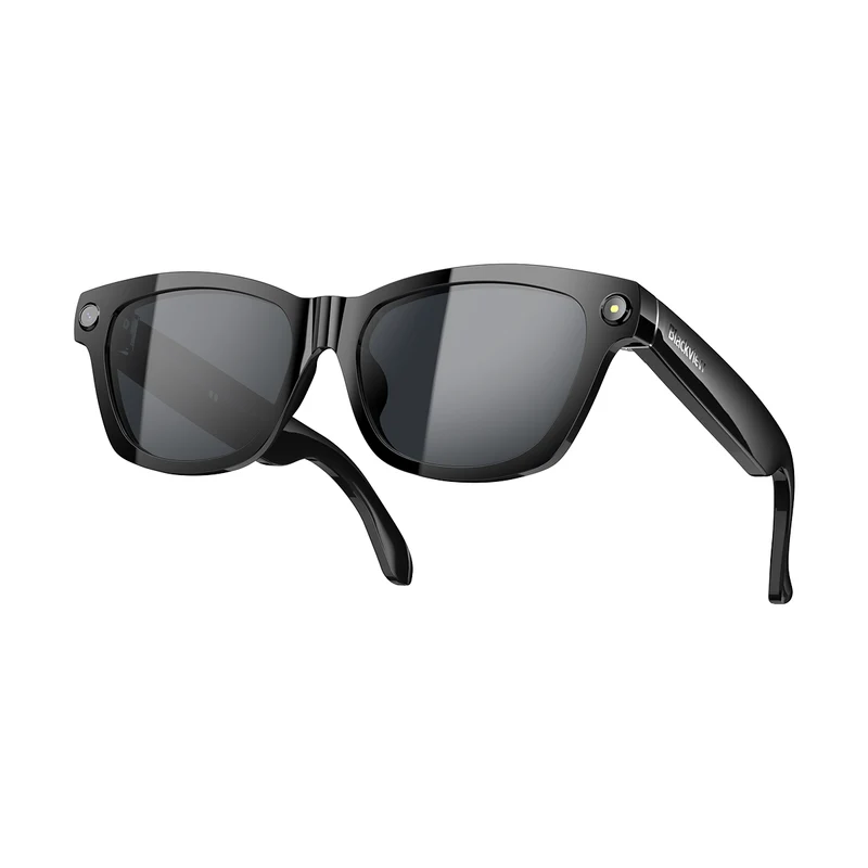 Blackview BV100 – Occhiali Smart IA | Fotocamera 8MP, Traduzione in Tempo Reale, Chiamate Bluetooth